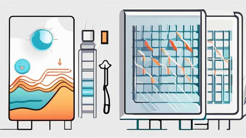 How to drain the circulating fluid in solar energy