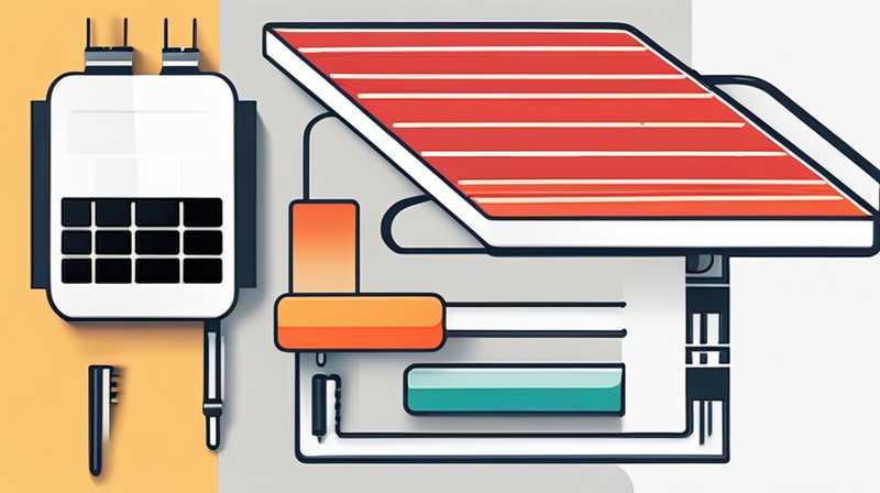 How to halve the voltage of a solar panel