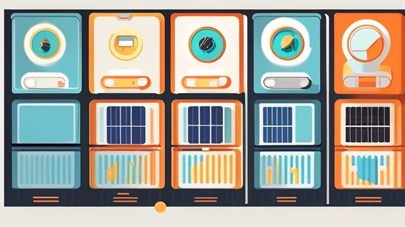 How much voltage and current does solar energy output?