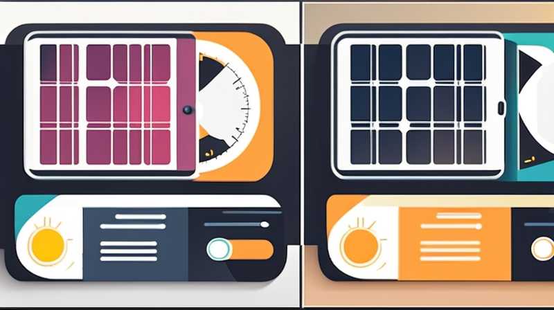 How to modify the time of solar energy