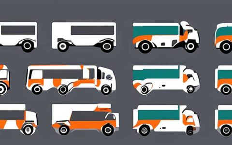 How many watts of solar energy is suitable for large trucks?