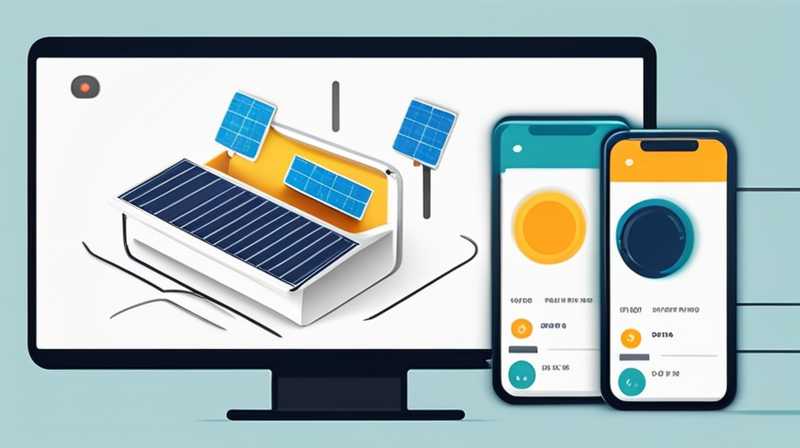 How to connect solar panels to the socket