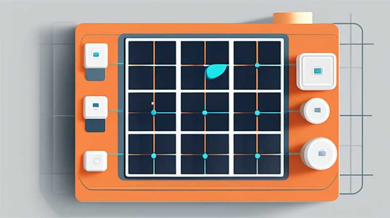 How many square meters does solar power generate?