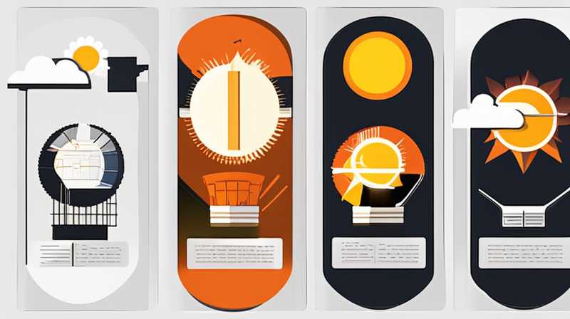 How to distinguish the cycle of solar energy