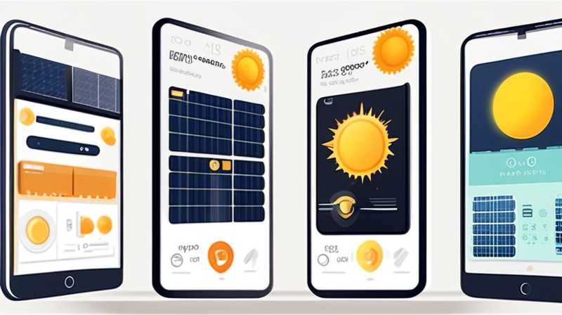 How to connect solar energy to mobile phone control