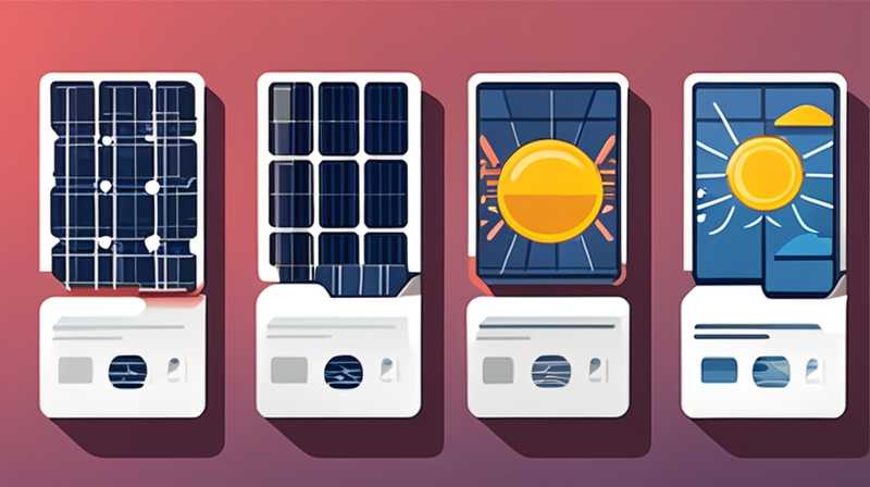 What to do if the solar panel is dirty inside