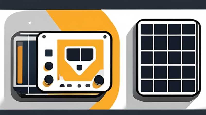 How many volts of light can a solar panel connect to?