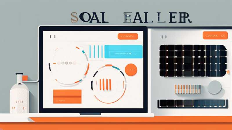 How to repair a solar slicer