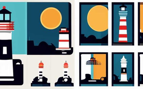 How about the solar lights of the lighthouse