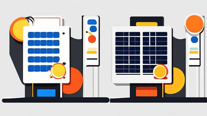 How to cancel temperature control on solar panels