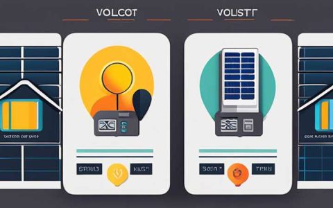 How many volts does the solar power supply for renting a house have?