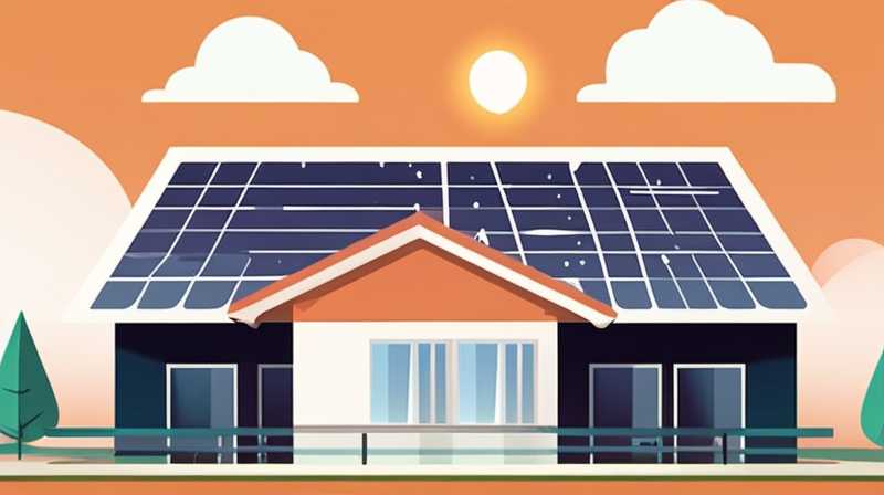 How many watts do home solar panels have?