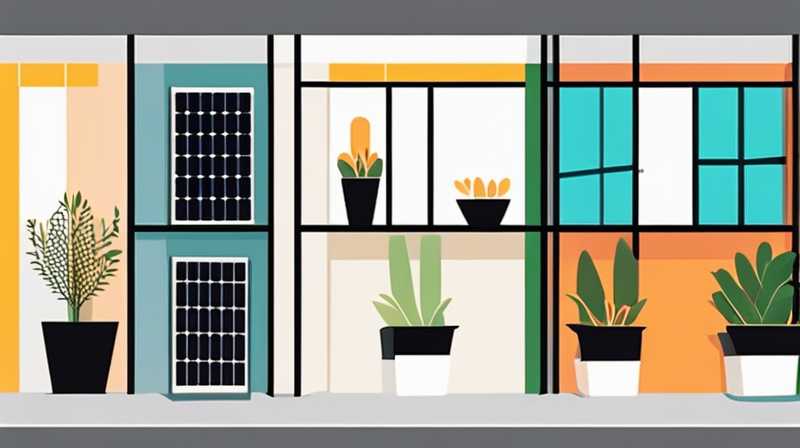 How to transform the balcony into solar lighting