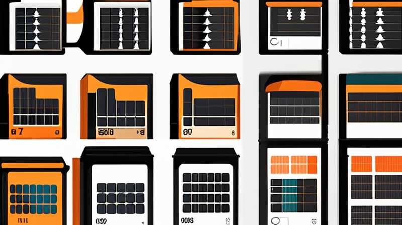 How much is the tilt of the solar panel?