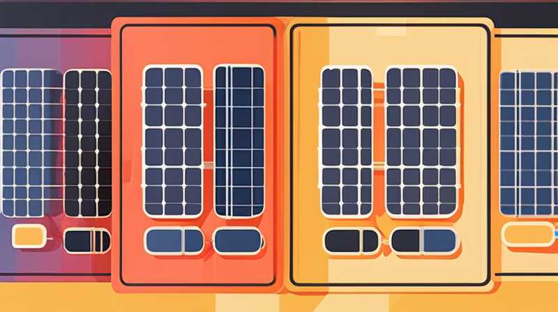 What is the frame of solar panels?