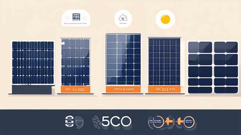 Photovoltaic solar panels price list