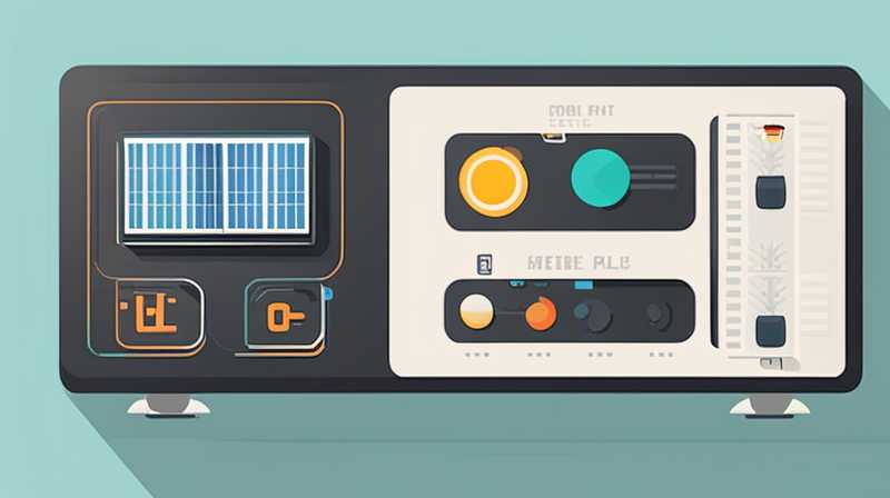 How to monitor power supply of solar panels