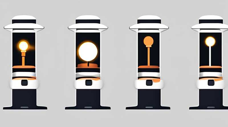 How long is the life of solar gate post lights