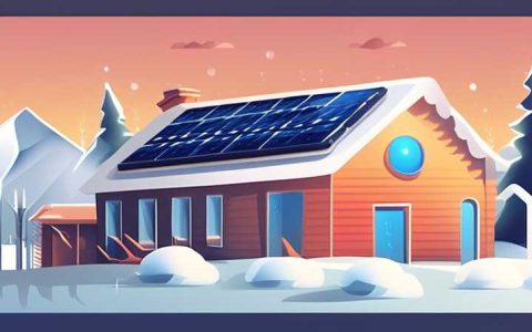 What to do if solar energy is always frozen in winter