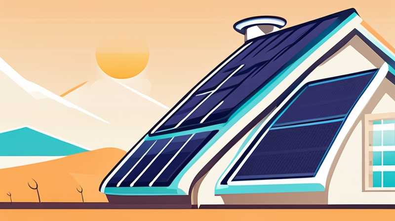 How to deal with the roof scraping solar energy