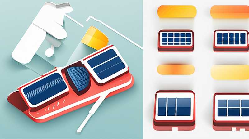 What are the main solar energy accessories?