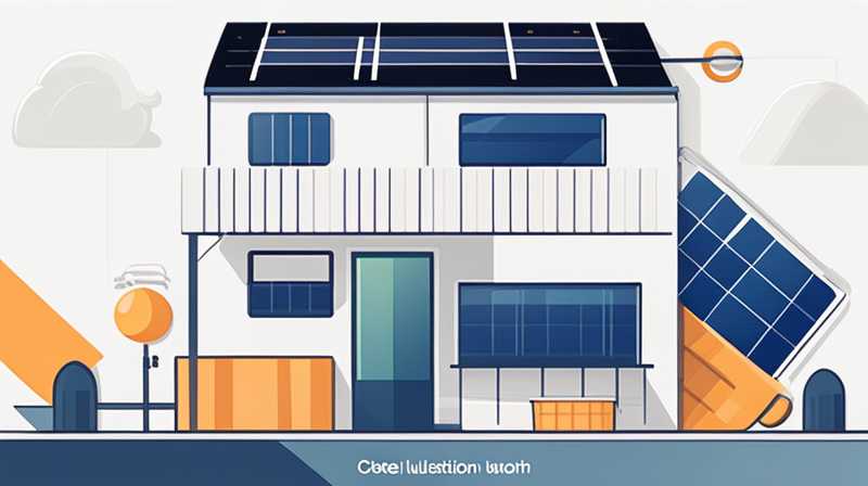 How much does solar installation materials cost?