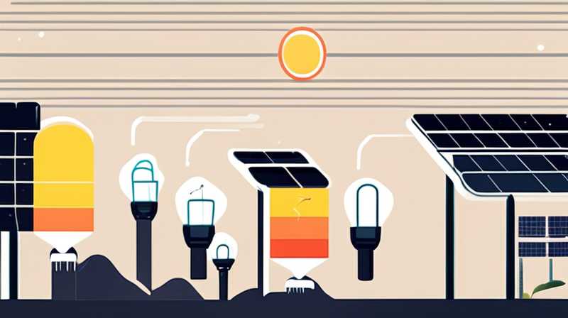 How many volts is the solar lamp?