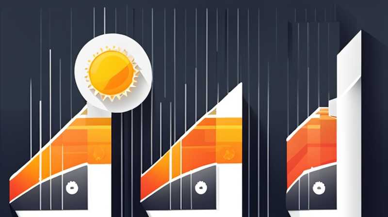 How many V and W are solar energy