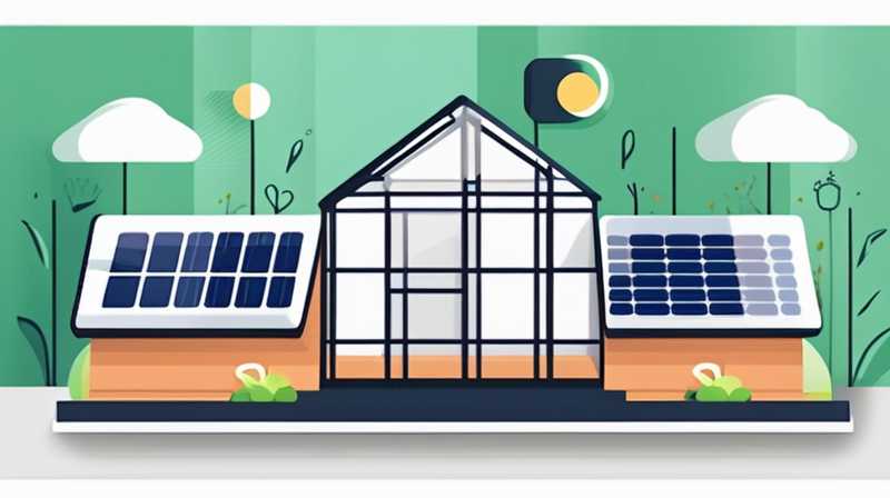 How to install solar lights in greenhouse