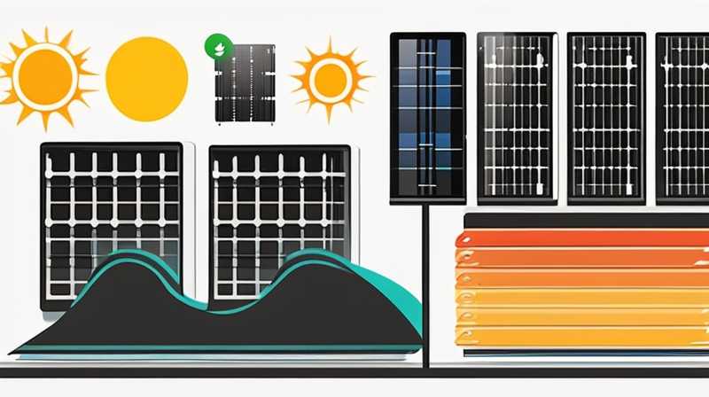 How many watts of solar power is lost