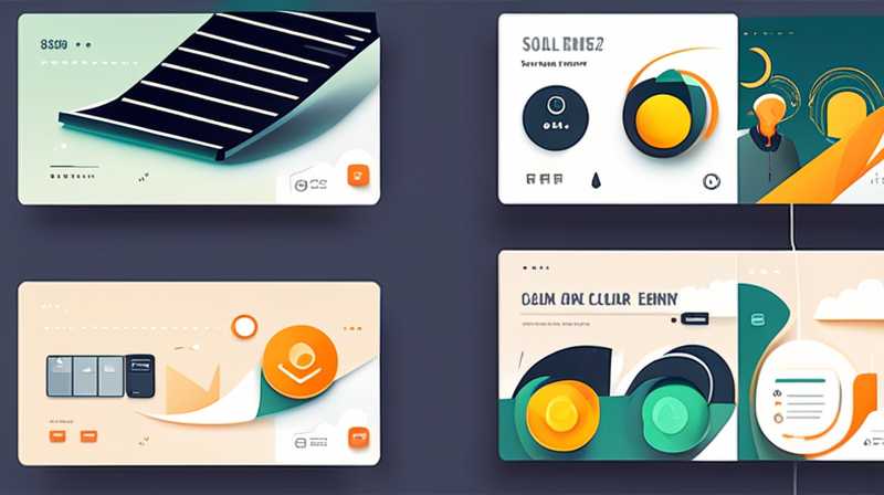 What should I pay attention to when changing the medium of solar energy?