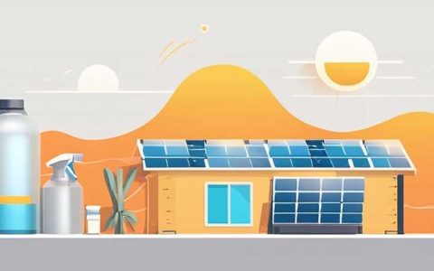 What are the cleaning methods for solar energy equipment?