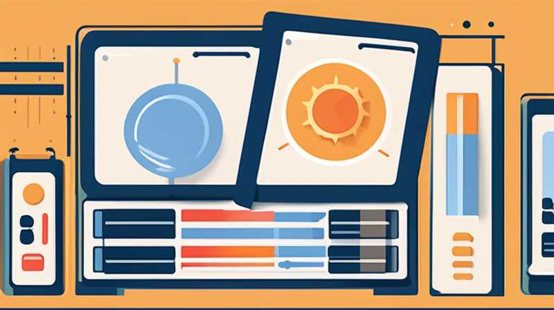 How to measure solar panel batteries