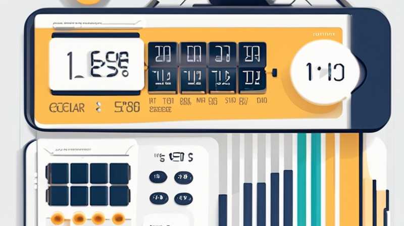 How to calculate solar power auxiliary power