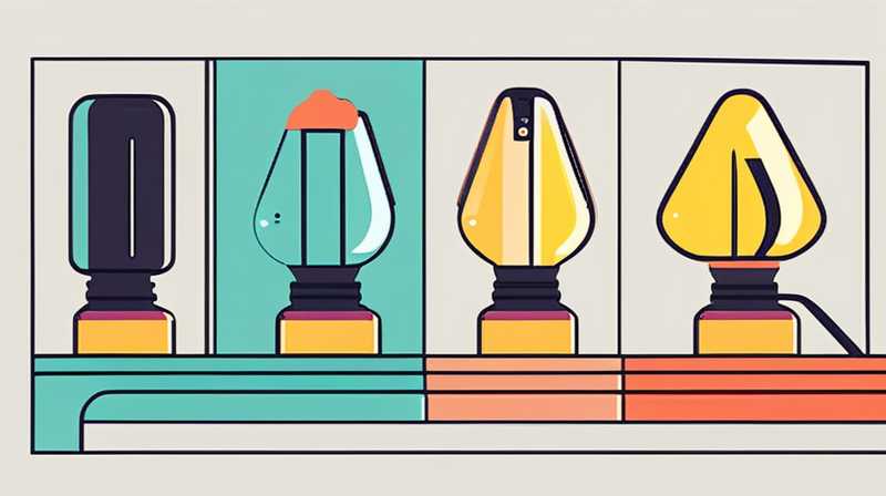 How many volts does a desk lamp generate solar power?