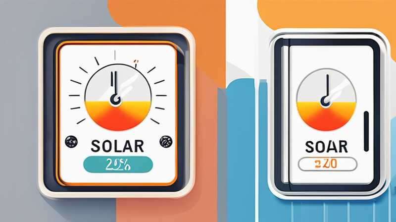 How to replace a solar thermometer