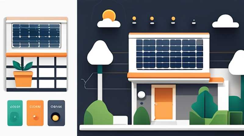 How many watts are enough for outdoor solar panels