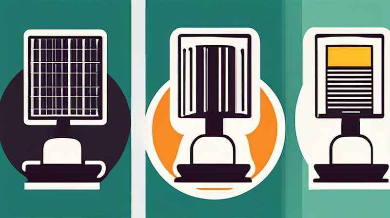 How to connect solar lamp to power supply