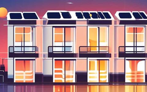 How to transport solar energy from the roof of the sixth floor