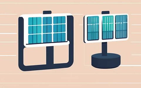 How to disassemble the solar panel of the four-column lamp
