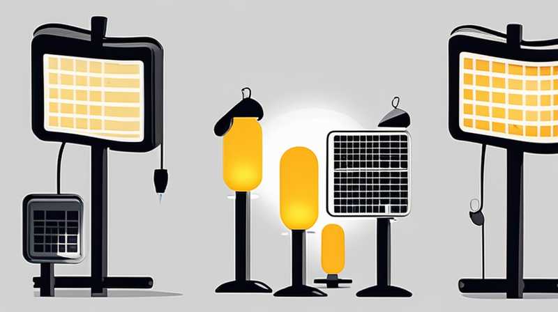 How to change solar lamps into ordinary lamps