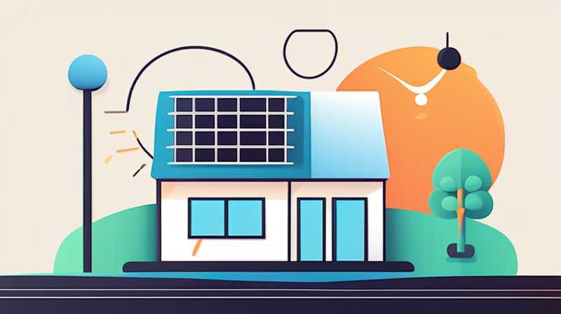 How long does it take to fully charge the solar panel for the first time?