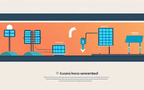 Where does the electricity generated by solar panels go?
