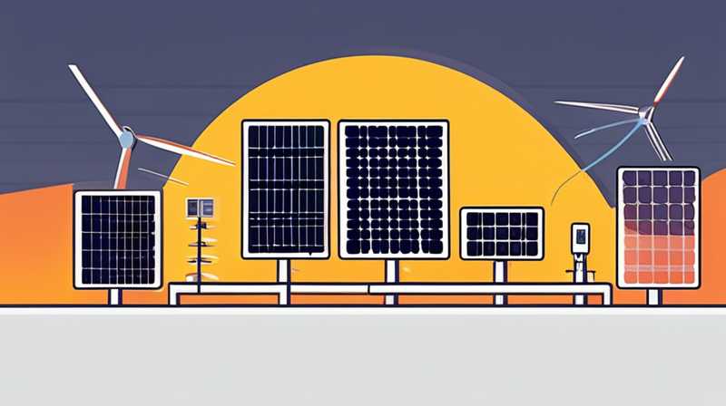 How to connect wires for solar power generation