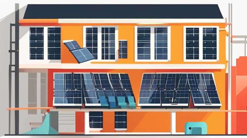 How to change the thick tube of solar energy