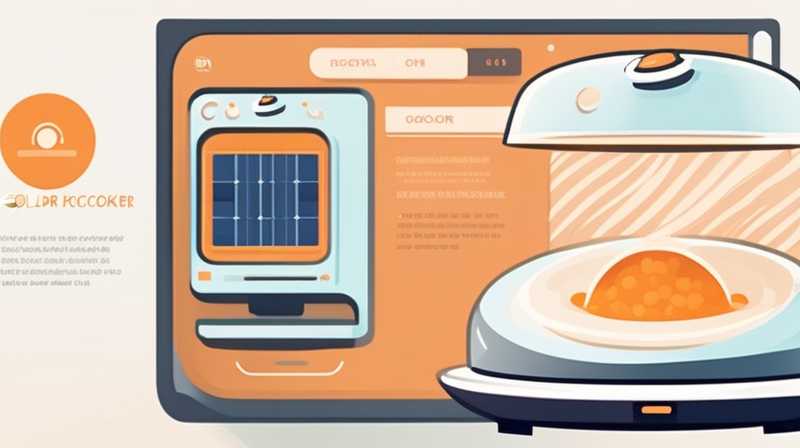 What are the features of solar rice cooker