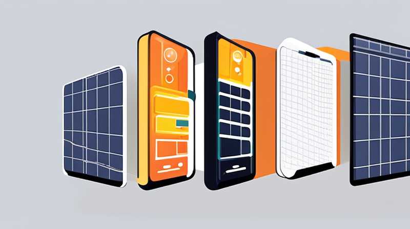 How to distinguish the wattage of solar panels