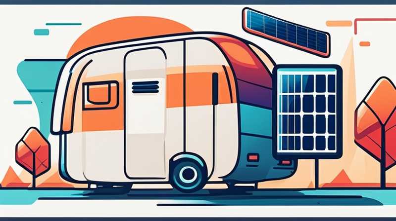 How to charge RV solar energy