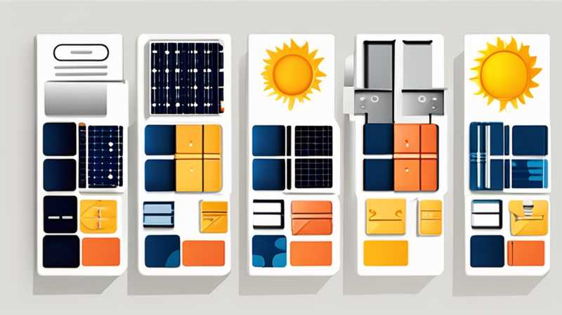 How many degrees of 3 square solar cells