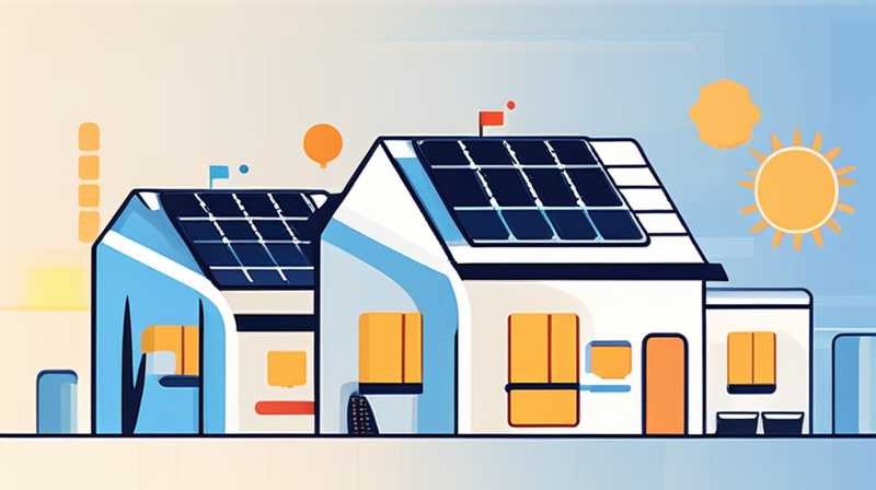 How to connect wires at both ends of solar panels